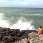 Fishing off Galera Point - by the lighthouse